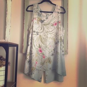 Women’s floral blouse
